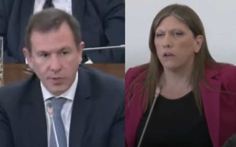 Έξαλλος  ο Δουδωνής με Κωνσταντοπούλου: «Δεν δέχομαι μομφή» – «Μη μου χτυπάτε τα χέρια σας» φώναζε η πρόεδρος της Πλεύσης Ελευθερίας