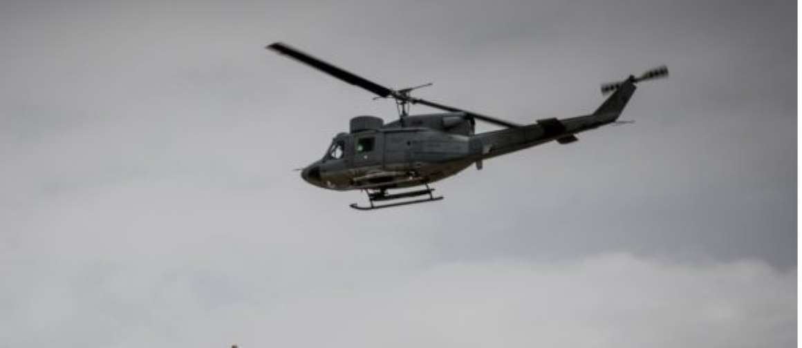 Αναγκαστική προσγείωση στρατιωτικού ελικοπτέρου στο Καστέλι της Κρήτης λόγω μηχανικής βλάβης