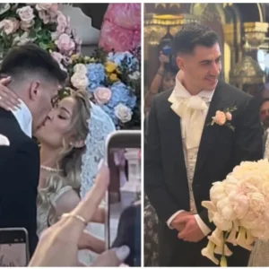 Φειδίας Παναγιώτου – Στυλιάνα Αβερκίου: Οι πρώτες εικόνες από τον εντυπωσιακό γάμο τους ( βίντεο)