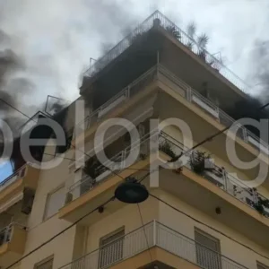 Τραγωδία στην Πάτρα: Νεκρή 92χρονη από φωτιά σε διαμέρισμα στα Ψηλά Αλώνια – Μητέρα στελέχους του ΠΑΣΟΚ το θύμα (βίντεο)