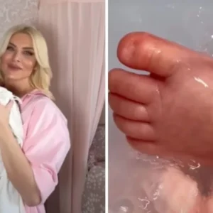 Κατερίνα Καινούργιου: Έκανε τη νεογέννητη κόρη της Ξένια μπάνιο – Οι εικόνες από το παιδικό δωμάτιο