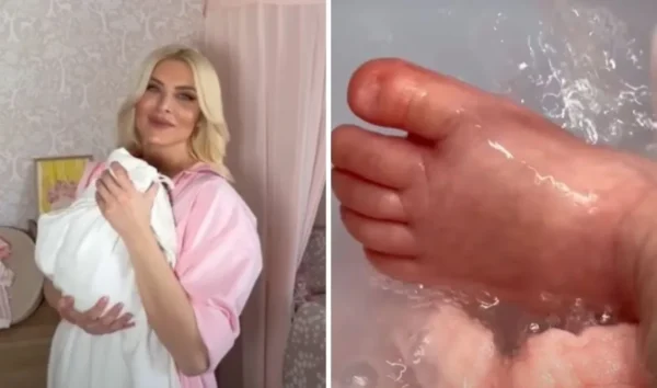 Κατερίνα Καινούργιου: Έκανε τη νεογέννητή κόρη της Ξένια μπάνιο – Οι εικόνες από το παιδικό δωμάτιο