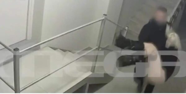 Κεφαλονιά: Σοκαριστικό βίντεο από τη στιγμή που ο 26χρονος αρσιβαρίστας μεταφέρει λιπόθυμη την Μυρτώ  έξω από το ξενοδοχείο