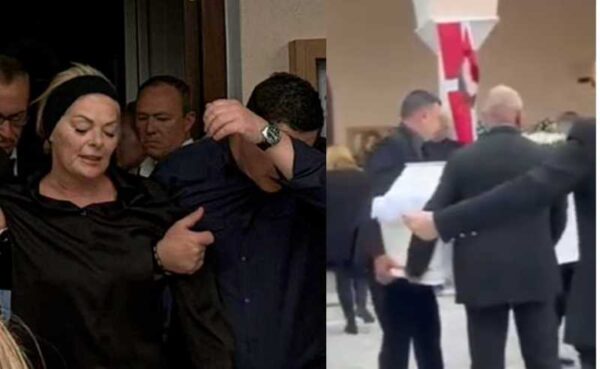 «Καλό ταξίδι αγγελούδι μου», «σε αγαπάμε»: Σπαραγμός στο τελευταίο αντίο στην 19χρονη Μυρτώ από τους γονείς και τους φίλους (βίντεο)