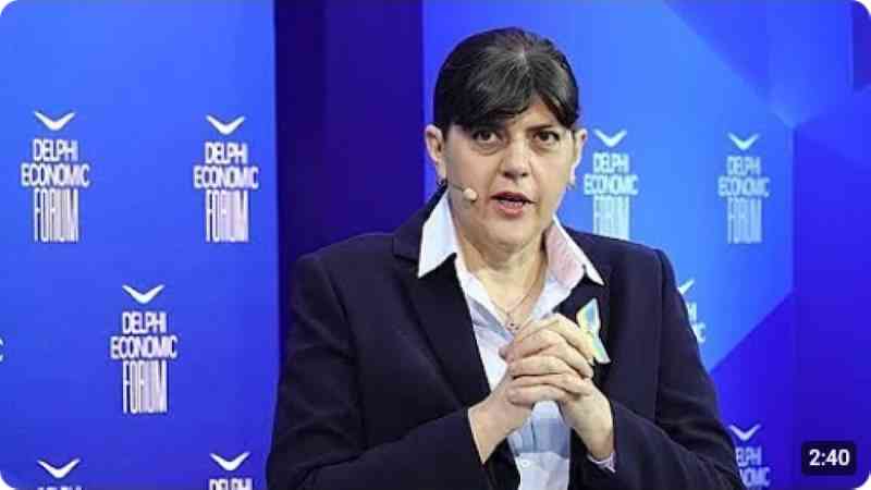 Λάουρα Κοβέτσι: «Ακρωνύμιο της διαφθοράς και του νεποτισμού ο ΟΠΕΚΕΠΕ» (βίντεο)