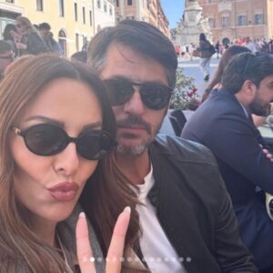 Η Μπέττυ Μαγγίρα ανέβασε φωτογραφίες από την οικογενειακή  απόδραση στη Ρώμη