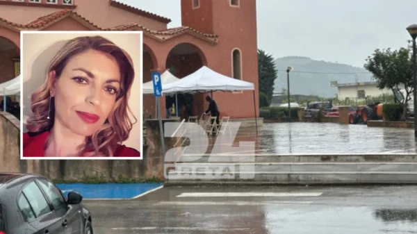 Κρήτη: Θρήνος στην κηδεία της 43χρονης Ελευθερίας Γιακουμάκη, συντετριμμένη η οικογένειά της (βίντεο)