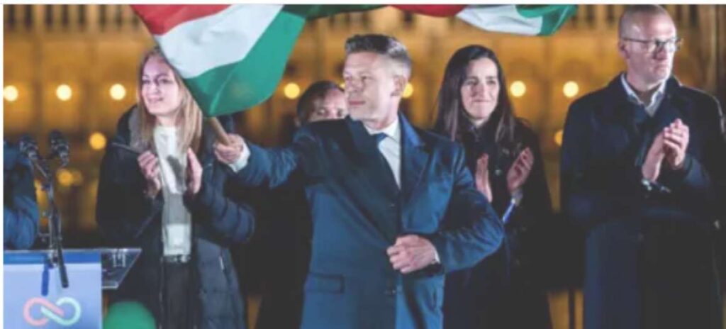 Σαρωτική νίκη του Πέτερ Μάγιαρ στις εκλογές της Ουγγαρίας: «Τα καταφέραμε, ανακτήσαμε τη χώρα μας»