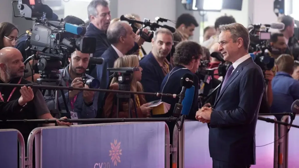 Κυριάκος Μητσοτάκης: Η Ευρώπη μπορεί να σταθεί και μόνη της στο πλευρό των χωρών της ΕΕ