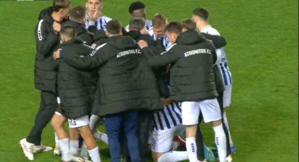 Παναιτωλικός – Ατρόμητος 1-1:  Ο Ατρόμητος πήρε τον βαθμό στο φινάλε με Γιουμπιτάνα