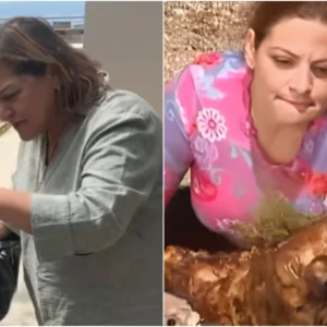 Η Βίκυ Σταυροπούλου αναβίωσε τη σκηνή με το σούβλισμα του αρνιού από το «Είσαι το ταίρι μου»