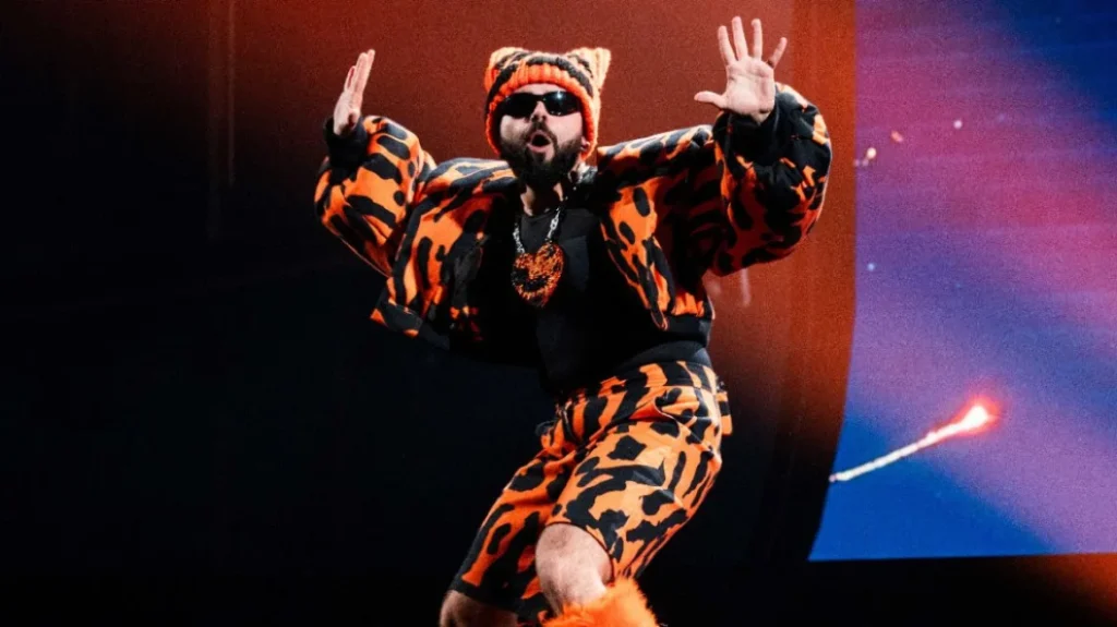Eurovision 2026: Οι φωτογραφίες από την πρώτη πρόβα του Ακύλα, στη σκηνή της Βιέννης