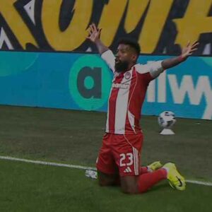 ΑΕΚ – Ολυμπιακός 1-1: Έβαλε τέλος στη σεζόν με ισοπαλία στη Νέα Φιλαδέλφεια