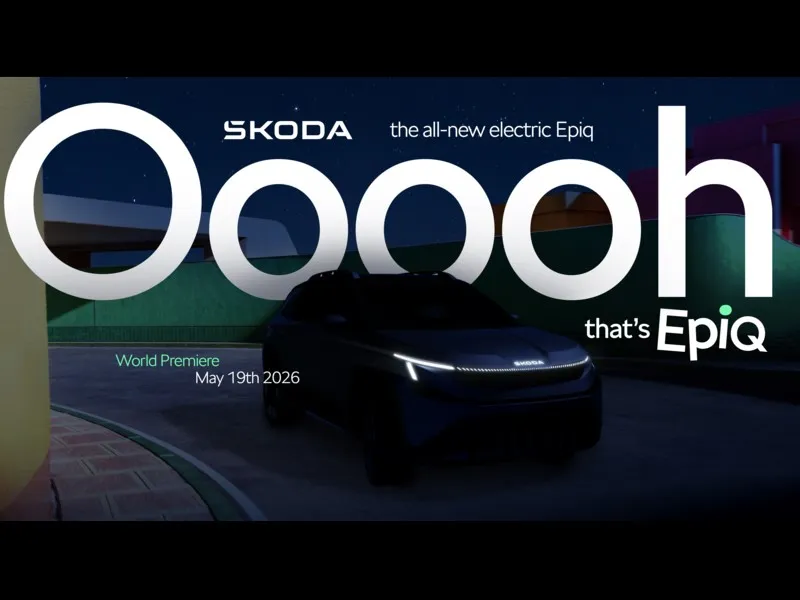 Νέο Skoda Epiq: Παγκόσμια πρεμιέρα στη Ζυρίχη για το ηλεκτρικό SUV crossover της Skoda