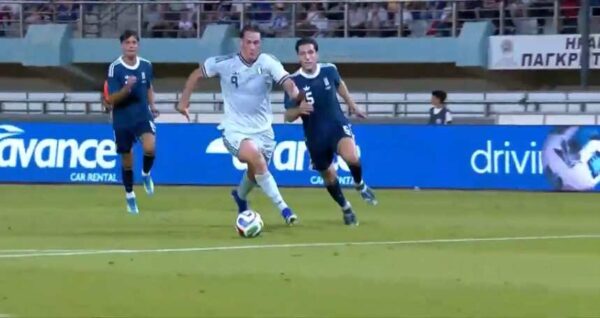 Ελλάδα – Ιταλία 0-1: Ήττα με απογοητευτική εμφάνιση της Εθνικής  από τη νεανική ομάδα του Μπαλντίνι