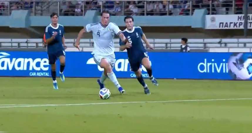 Ελλάδα – Ιταλία 0-1: Ήττα με απογοητευτική εμφάνιση της Εθνικής  από τη νεανική ομάδα του Μπαλντίνι