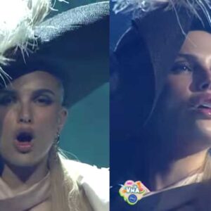 Mad VMA : Η εντυπωσιακή «πειρατίνα» Κατερίνα Λιόλιου , το φιλί στον σύντροφο της και η συγκίνηση για το βραβείο – Βίντεο