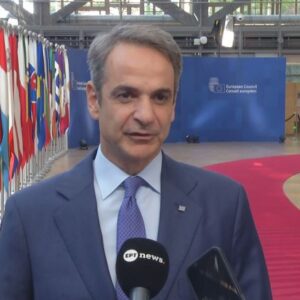 Μητσοτάκης από Βρυξέλλες: Αποκλιμακώνονται οι τιμές στην αντλία – Ενδεχόμενο ελληνικής συμμετοχής σε διεθνή αποστολή στο Ορμούζ