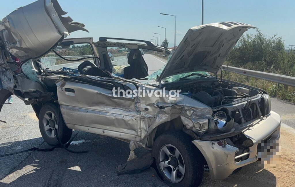 Τραγωδία στην άσφαλτο – Θεσσαλονίκη: Νεκρή 70χρονη από σύγκρουση ΙΧ με νταλίκα στα διόδια των Μαλγάρων (βίντεο)