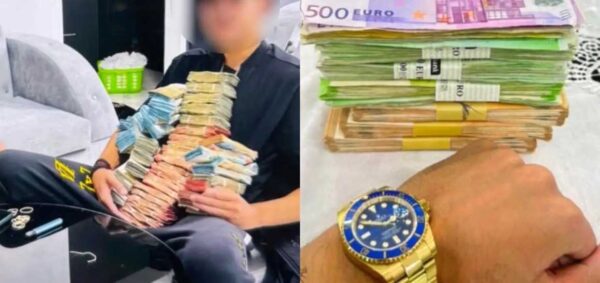 Πάνω από 1,6 εκατ. ευρώ η λεία των «μαϊμού» υπαλλήλων του ΔΕΔΔΗΕ ή λογιστών – H χλιδάτη ζωή και οι φωτογραφίες με λίρες, «τούβλα» ευρώ και ακριβά ρολόγια