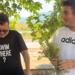 Σε ρόλο αγρότη ο Γιώργος Κακοσαίος, μάζεψε ρίγανη με την οικογένειά του – Βίντεο