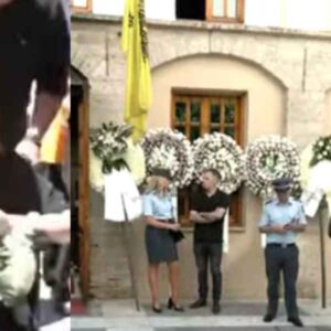 Βάγια Νέστορα: Σε κλίμα συγκίνησης  η κηδεία της στην Κοζάνη παρουσία του πρωθυπουργού – Με αμαξίδιο η κόρη της Αφροδίτη (βίντεο)