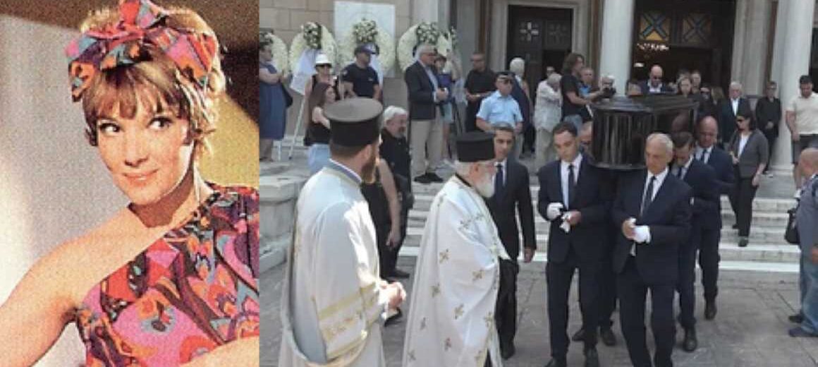 Κηδεία Μάρως Κοντού: «Ταξιδιάρα ψυχή και αιώνια έφηβη – Αθάνατη η πίκρα της απουσίας σου», είπε ο Νικήτας Κακλαμάνης (βίντεο)