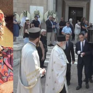 Κηδεία Μάρως Κοντού: «Ταξιδιάρα ψυχή και αιώνια έφηβη – Αθάνατη η πίκρα της απουσίας σου», είπε ο Νικήτας Κακλαμάνης (βίντεο)