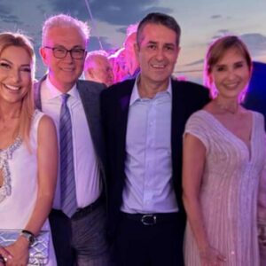 Γιώργος Μυλωνάκης – Τίνα Μεσσαροπούλου: Η πρώτη βραδινή έξοδος μετά την περιπέτεια υγείας