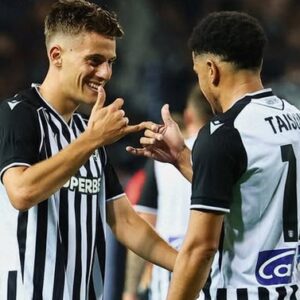 ΠΑΟΚ – Ντινάμο Κιέβου 2-0: Σόου Κωνσταντέλια στην Τούμπα και πανηγυρική πρόκριση στα προκριματικά του Europa League