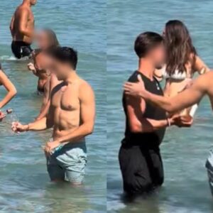 Σάλος με βίντεο που δείχνει σερβιτόρο να γεμίζει ποτήρια πελατών μέσα στη θάλασσα στην Πάρο