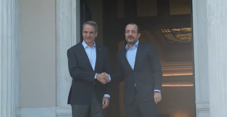 Κ. Μητσοτάκης σε Ν. Χριστοδουλίδη: O συντονισμός Ελλάδας και Κύπρου πιο επίκαιρος από ποτέ,  η Ελλάδα στέκεται στο πλευρό της Κύπρου