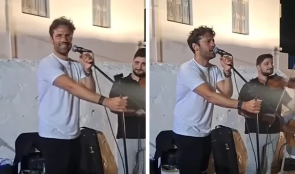 Κωνσταντίνος Αργυρός: Έκανε έκπληξη σε πανηγύρι της Αστυπάλαιας – Πήρε το μικρόφωνο μετά τη βραδινή έξοδο με την Αλεξάνδρα Νίκα, τη Σίλια Κριθαριώτη και τον Νίκο Τσάκο (βίντεο)