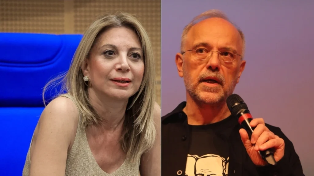 Καρυστιανού κατά Αυγερινού με βαριά υπονοούμενα: «Καλύτερα να αποχωρούν όσοι μας κρατάνε πίσω, το πώς έφυγε δείχνει τον χαρακτήρα του» – Βίντεο