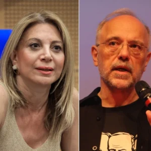 Καρυστιανού κατά Αυγερινού με βαριά υπονοούμενα: «Καλύτερα να αποχωρούν όσοι μας κρατάνε πίσω, το πώς έφυγε δείχνει τον χαρακτήρα του» – Βίντεο