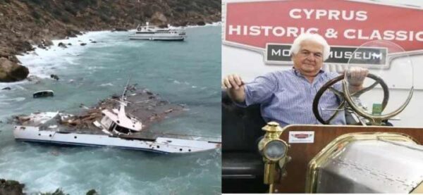 Κύπρος: Πώς έγινε η τραγωδία με νεκρό τον 76χρονο επιχειρηματία, όταν το σκάφος του λόγω κακοκαιρίας διαλύθηκε στα βράχια – Βίντεο