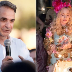 Ο Μητσοτάκης ευχήθηκε… “χρόνια πολλά” στη Μαντόνα δημοσιεύοντας βίντεο από τις διακοπές της στην Ελλάδα