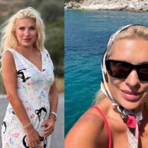 Ελένη Μενεγάκη: Οι φωτογραφίες από τη βόλτα με το σκάφος –  «Ήλιος, θάλασσα και σιωπή»