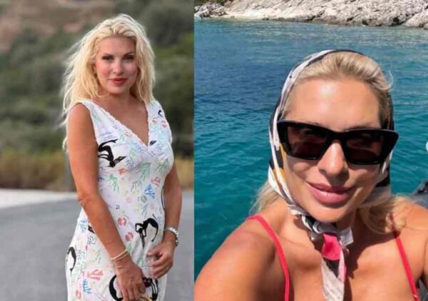 Ελένη Μενεγάκη: Οι φωτογραφίες από τη βόλτα με το σκάφος –  «Ήλιος, θάλασσα και σιωπή»
