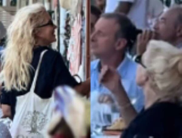 Ελένη Μενεγάκη  – Μάκης Παντζόπουλο εξόρμηση στην Κεφαλονιά,  πήγαν φαγητό στο Φισκάρδο – Βίντεο