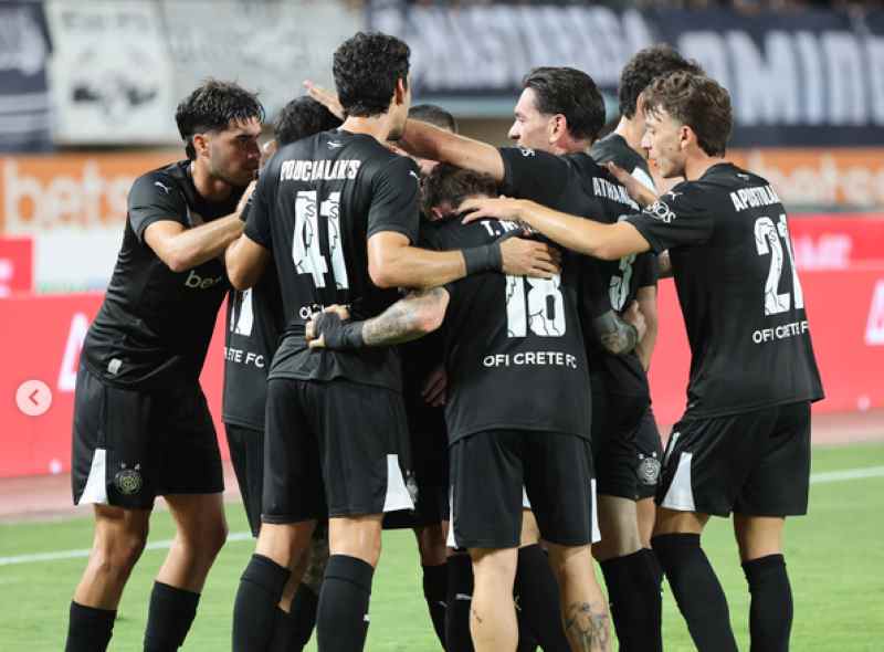 ΟΦΗ – ΤΣΣΚΑ Σόφιας 3-0: Ευρωπαϊκός θρίαμβος για τους Κρητικούς που είναι «αγκαλιά» με την πρόκριση στη League Phase του Europa League