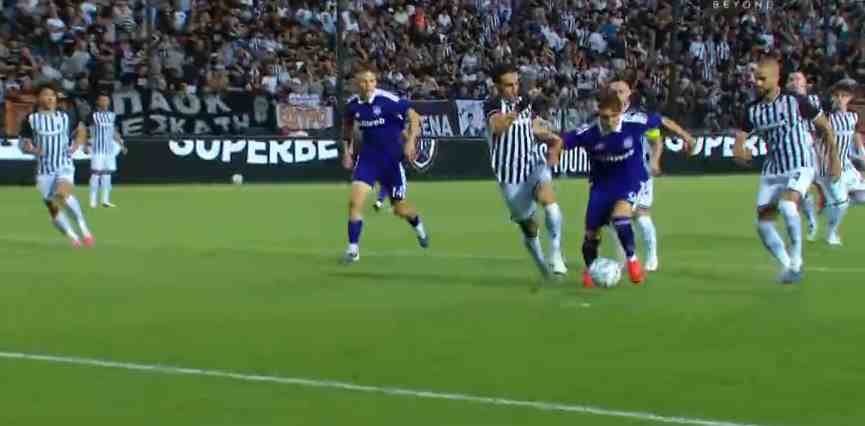 ΠΑΟΚ – Αντερλεχτ 0-1: Όλα στραβά και δύσκολα! Στο Βέλγιο η ρεβάνς για τους Θεσσαλονικείς