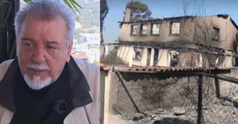 Οι πρώτες δηλώσεις του Τάσου Χαλκιά μετά την καταστροφή του σπιτιού του στο Πόρτο Γερμενό: «Έχυσα αίμα για να το φτιάξω και τώρα καταστράφηκε»(βίντεο)