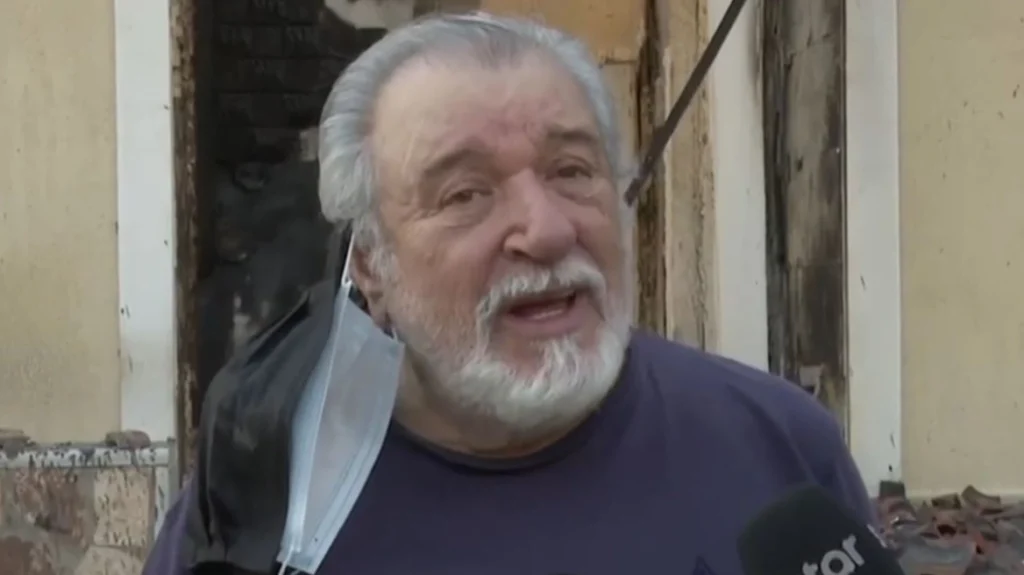 Τάσος Χαλκιάς: Στο καμένο σπίτι του στο Πόρτο Γερμενό – «Ήμουν περήφανος που θα άφηνα κάτι στα παιδιά μου και τώρα δεν μπορώ» (βίντεο)