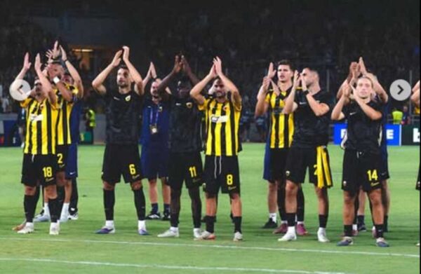 ΑΕΚ – ΛΑΣΚ 1-0: Μάριν και Μπρινιόλι έδωσαν στην Ένωση τη νίκη στην πρεμιέρα της League Phase του Champions League