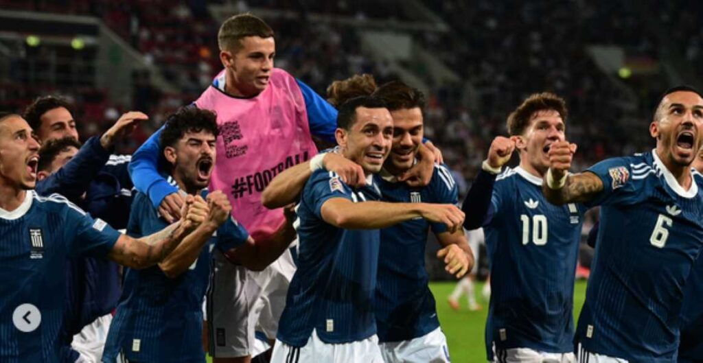 Γερμανία-Ελλάδα 0-1: Nίκη – θρίαμβος  για την Εθνική με Κουρμπέλη – Δείτε το γκόλ