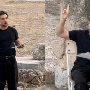 Μια μυσταγωγία στην Ελευσίνα: Ο Ισπανός σταρ Carlos Cuevas ζωντάνεψε τον Thoreau στο Τελεστήριο