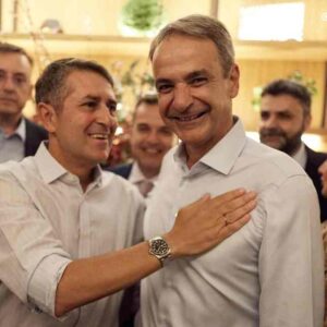 H επιστροφή στη δράση του Γιώργου Μυλωνάκη – Στη Θεσσαλονίκη με τον πρωθυπουργό για τη ΔΕΘ – Το τραπέζι και οι καλεσμένοι