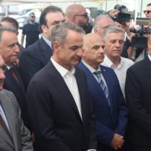 Θεσσαλονίκη: Ο Κυριάκος Μητσοτάκης στα εγκαίνια της ΔΕΘ , παρέστη στον αγιασμό – Βίντεο