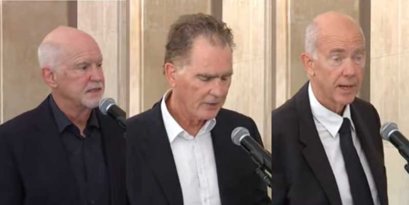 Κηδεία Μαργαρίτας Παπανδρέου: «Δεν γεννήθηκε Ελληνίδα, έγινε» – «Σε ευχαριστούμε μαμά, σε αγαπώ» –  «Ο τελευταίος σου χορός – τα κύματα», οι συγκινητικοί επικήδειοι των παιδιών της (βίντεο)